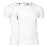T-shirt - Hvid - 2-pak